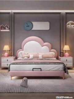 佛山大厂货，高质量仿真皮，实木床边，高密度海绵，带实木床板，全新包装，特价处理 - 雅安28生活网 ya.28life.com